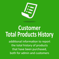 Customer Total Products History